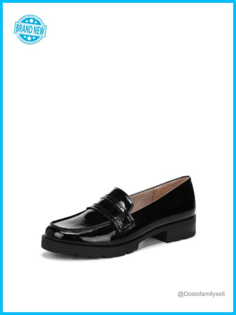 Women's Chunky Loafers with Soft System Comfort and Block Heel